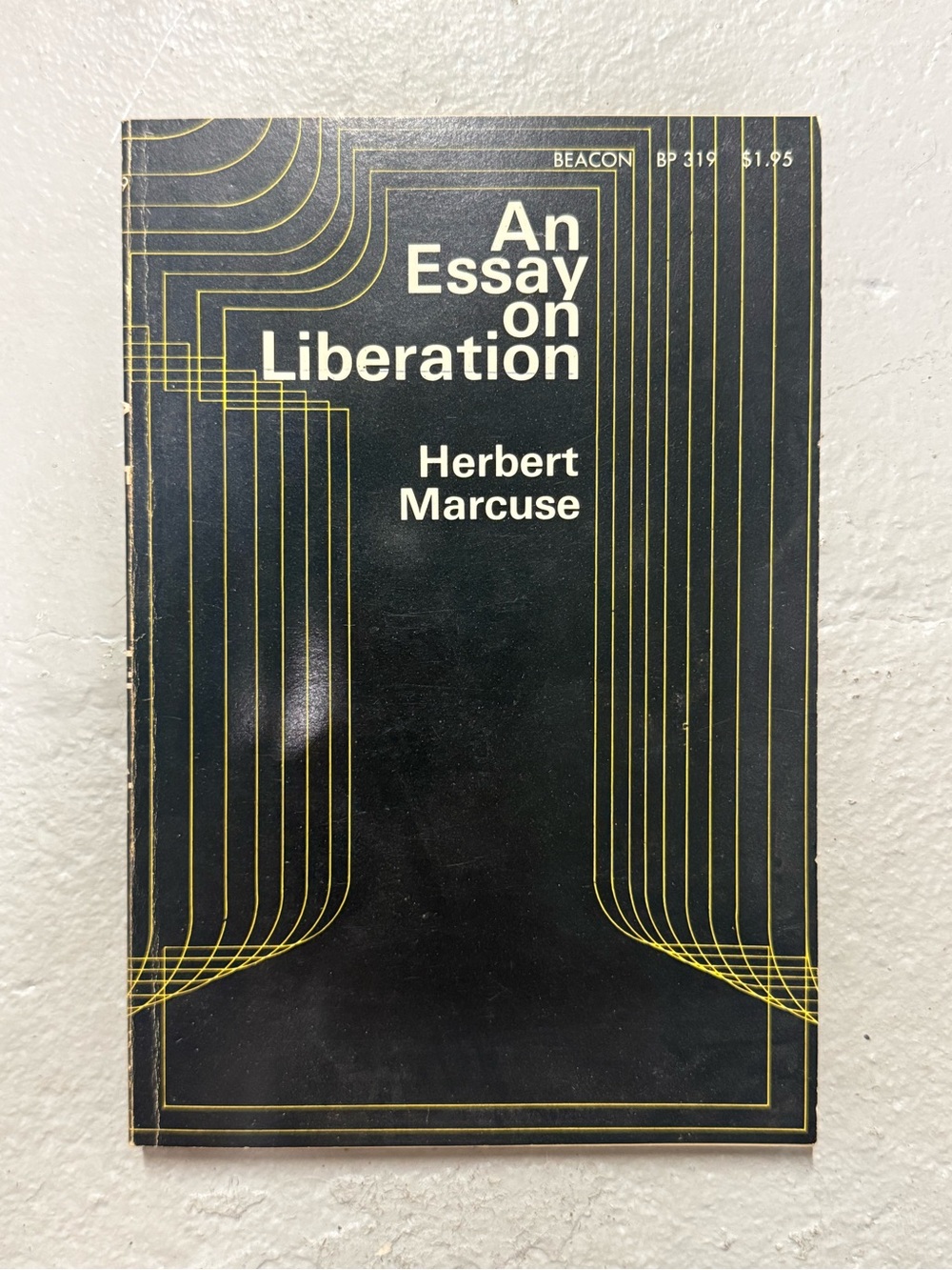 Vintage An Essay on Liberation Herbert Marcuse Beacon Philosophy Paperback